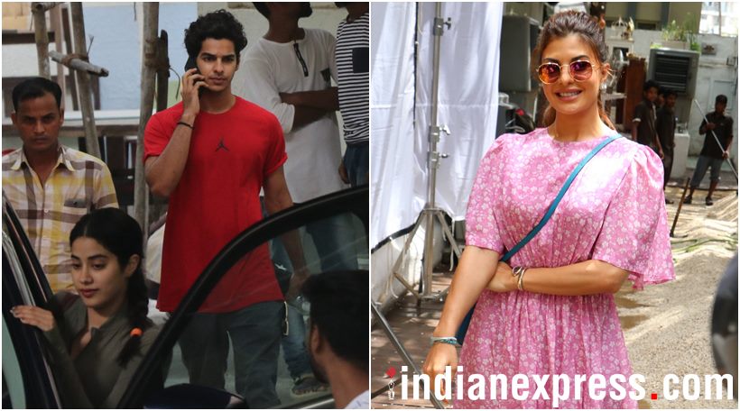 janhvi Kapoor, Ishaan Khatter and Jacqueline Fernandez