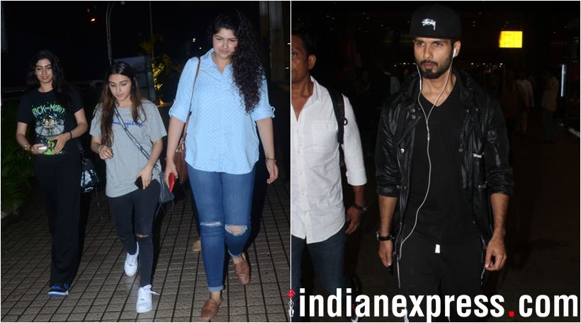 anshula kapoor, khushi kapoor, shahid kapoor