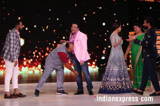 sanjeev srivastava aka dancing uncle on madhuri dixit dance deewane