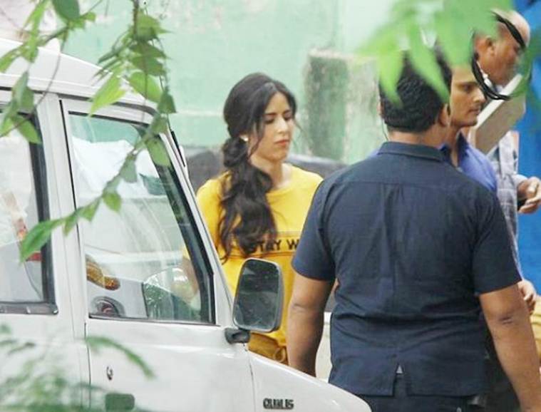 katrina kaif on shoot