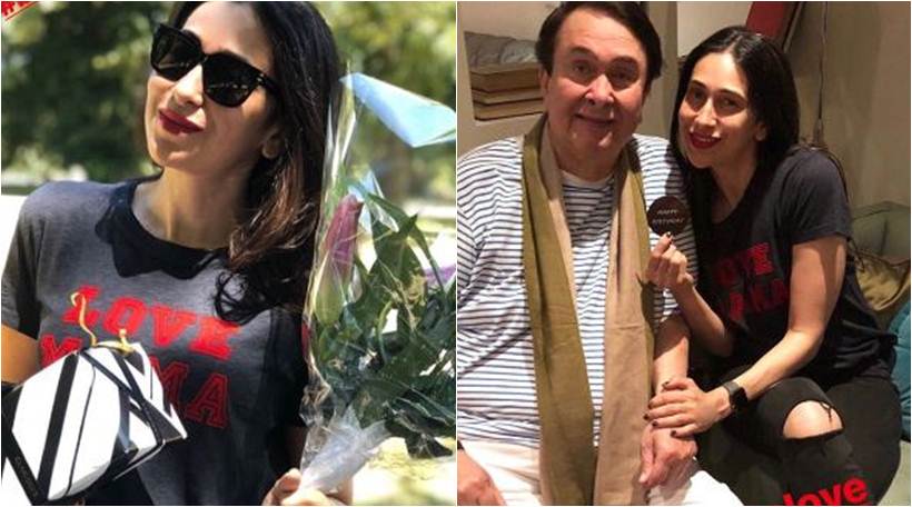 Karisma and Randhir Kapoor