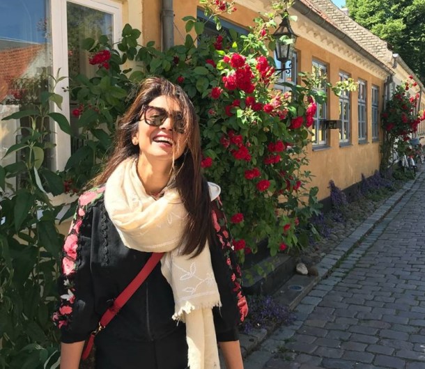 shriya saran holiday photos
