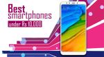 Best smartphones to buy under Rs 10000 in June 2018