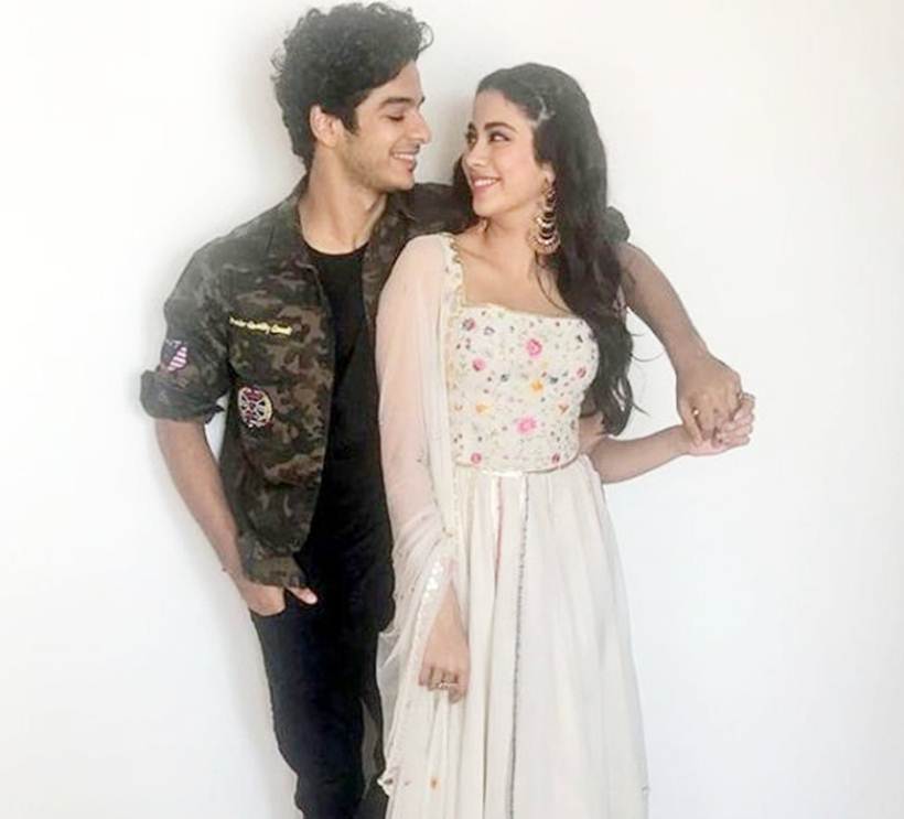 janhvi kapoor and ishaan khatter photo