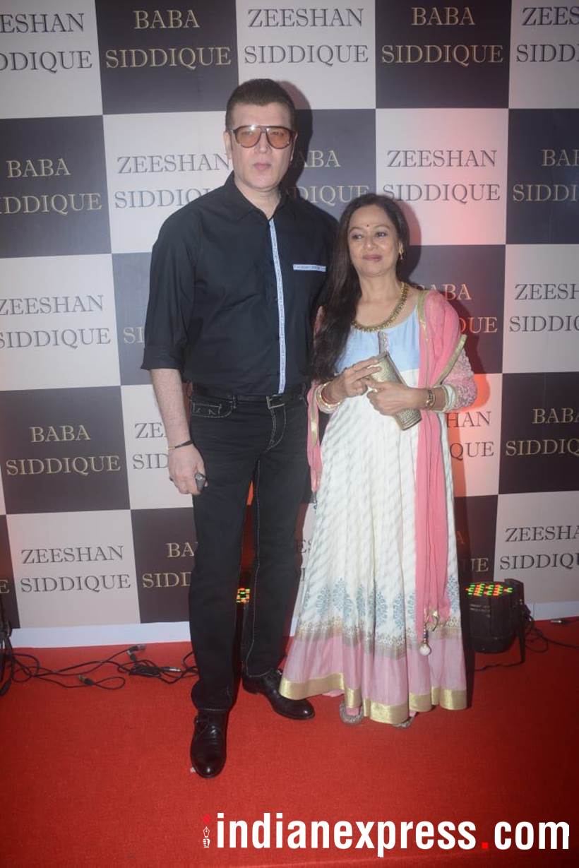 Aditya Pancholi and wife Zarina Wahab