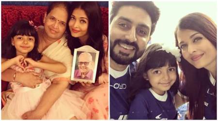 Aishwarya Rai shares adorable photos on Fathers Day