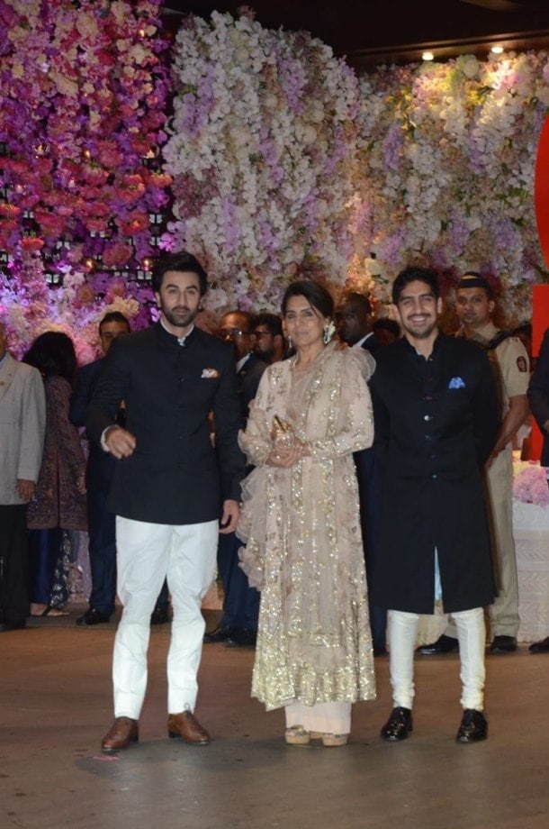 Ranbir Kapoor with Nitu Singh
