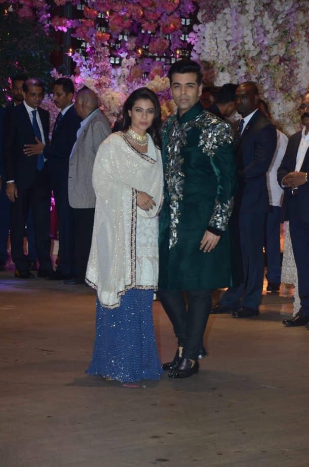 Kajol and Karan Johar