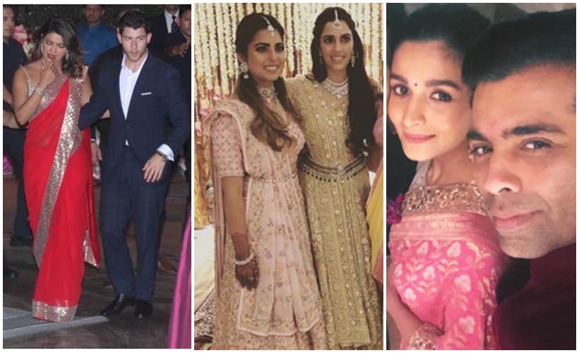 Akash Ambani pre-engagement party Priyanka Chopra and Nick Jonas