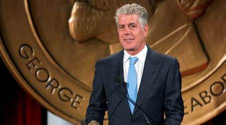 US celebrity chef Anthony Bourdain