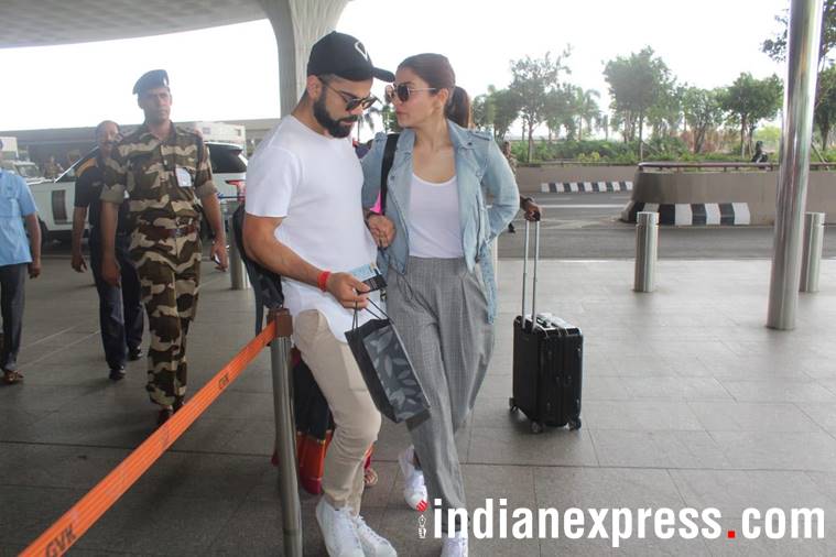 anushka sharma with husband Virat kohli