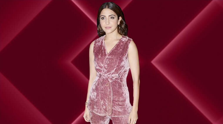 759px x 422px - Anushka Sharma pulls off casual velvet co-ords just like a glam queen would  | Fashion News - The Indian Express