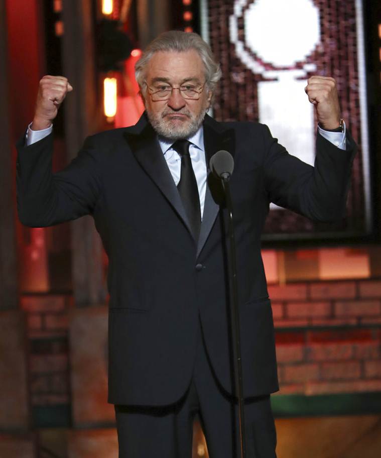 Robert De Niro at Tony Awards.