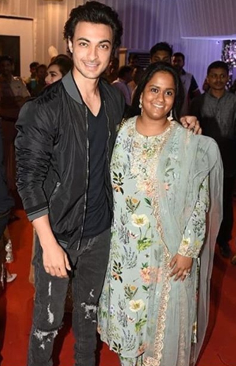 Arpita Khan Sharma, Aayush Sharma