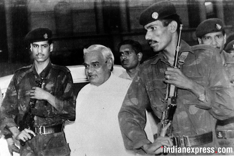 Atal Bihari Vajpayee, Atal Bihari Vajpayee photos, Vajpayee rare photos, Vajpayee health, Vajpayee death, BJP leader Vajpayee, Former Prime Minister, AIIMS, India news, Indian Express news