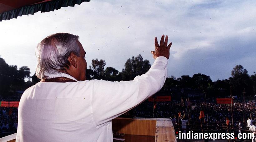 Atal Bihari Vajpayee, Atal Bihari Vajpayee photos, Vajpayee rare photos, Vajpayee health, Vajpayee death, BJP leader Vajpayee, Former Prime Minister, AIIMS, India news, Indian Express news