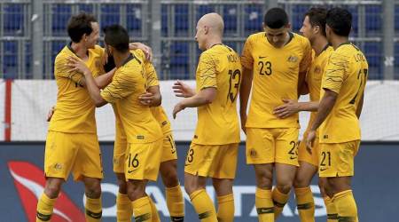 2018 FIFA World Cup, 2018 FIFA World Cup warm up, Australia vs Czech Republic, sports news, football, Indian Express