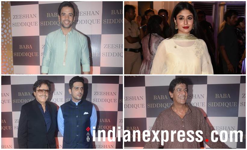 Baba Siddique iftar party 2018 guests