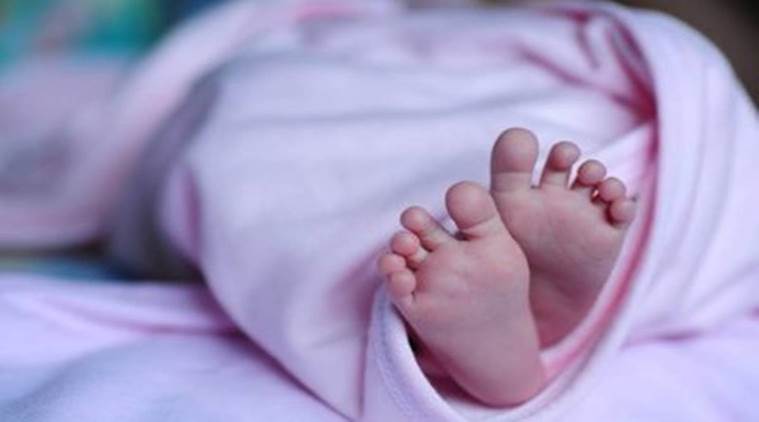   Needle stuck in the thigh of the newborn during the vaccination removed after 2 hours of surgery 