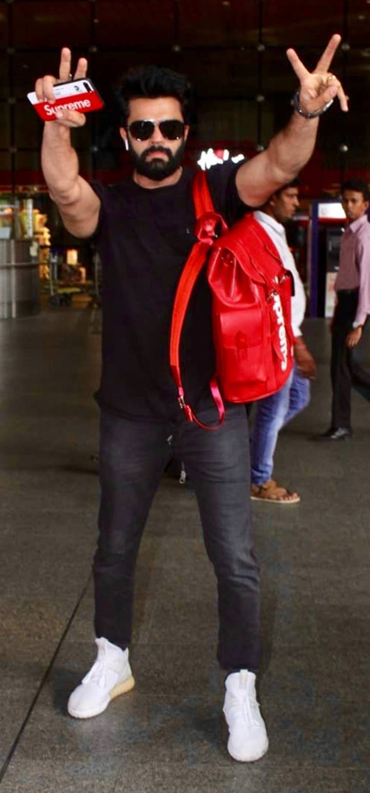 Manish Paul becomes the proud owner of a Supreme Louis Vuitton bag; can you guess the price? | Fashion - The Indian Express