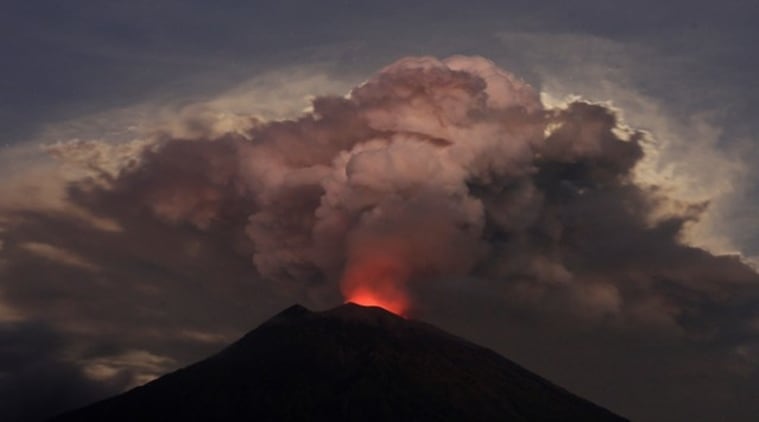 Bali airport shut as Agung volcano gushes ash | World News - The Indian ...