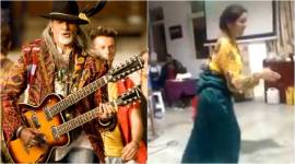 Amitabh bachchan, abhishek bachchan, Amitabh bachchan twitter, jhoom barabar jhoom movie, jhoom barabar jhoom movie fans, Amitabh bachchan fans, Amitabh bachchan best songs, indian express