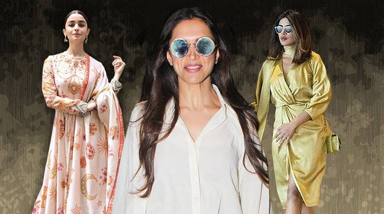 bollywood fashion watch, Deepika Padukone, Priyanka Chopra, celeb fashion, bollywood fashion, indian express, indian eoxress news