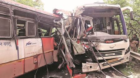 Maharashtra: Over 80 injured as buses collide near Alibaug