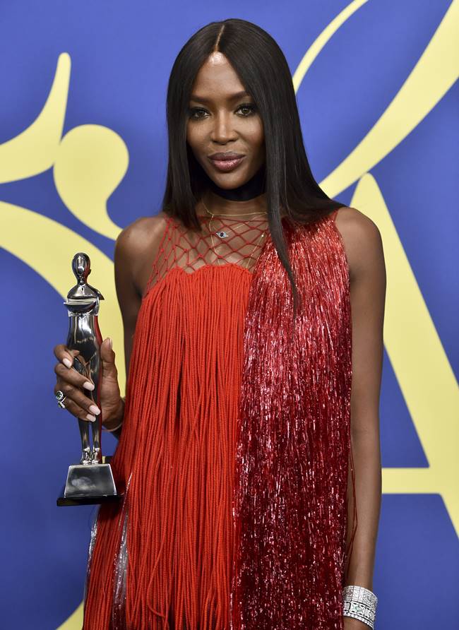 Fashion Design Council of America Awards, CFDA Awards, naomi campbell cfda, Gigi hadid cfda, kim kardashian cfda, kendall jenner cfda, winnie harlow cfda, indian express, indian express news