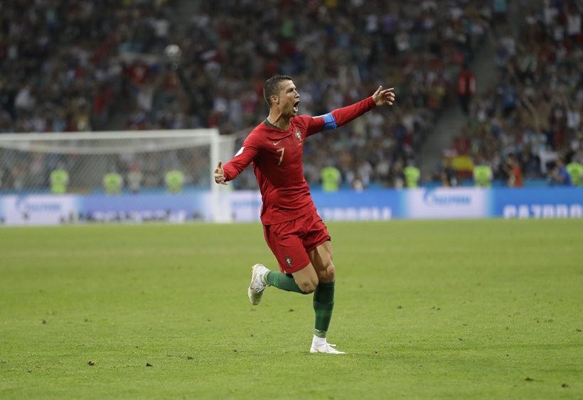 Cristiano Ronaldo - Portugal (World Cup 2018), 8x10 Color Photo