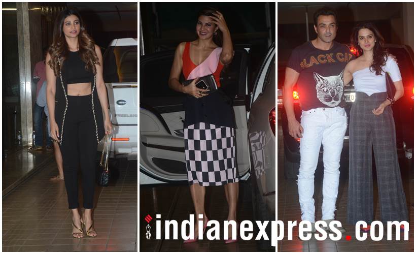 Daisy Shah, Jacqueline Fernandez, Bobby Deol wife