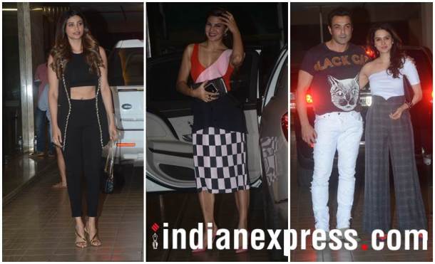 Daisy Shah, Jacqueline Fernandez, Bobby Deol wife