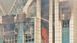Mumbai: Major fire breaks out at Beaumonde Towers, deepika padukone, deepika house fire