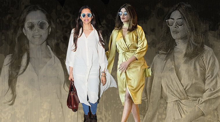 bollywood fashion watch, Deepika Padukone, Priyanka Chopra, celeb fashion, bollywood fashion, indian express, indian eoxress news