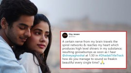 janhvi kapoor, ishaan khatter, dhadak, dhadak title track, jahnvi kapoor, jhanvi kapoor dhadak, dhadak title track, dhadak title track first reactions, dhadak title track reactions dhadak title track Twitter reactions , dhadak title track, dhadak music, dhadak movie title track release, Indian express, Indian express news