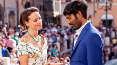 dhanush in a still from the extraordinary journey of the fakir