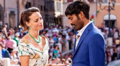 dhanush in a still from the extraordinary journey of the fakir