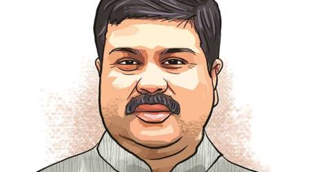 When Health Secretary Preeti Sudan tried to give a clarification, Dharmendra Pradhan said he would discuss things with her later, and not at a public function.