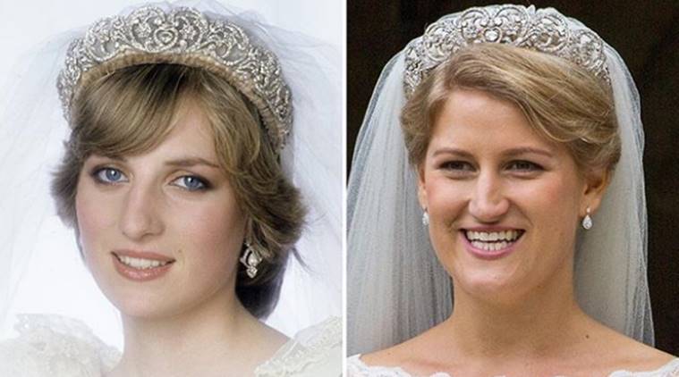 Princess Diana's diamond tiara makes first public appearance after her death as niece's wedding crown | Lifestyle News,The Indian Express
