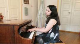 musicals, musical drama, Dinara klinton, animated films, magic piano, pianist, piano, Ukranian pianist, musical concerts, chopin shorts, showhouse events, indian express, indian express news