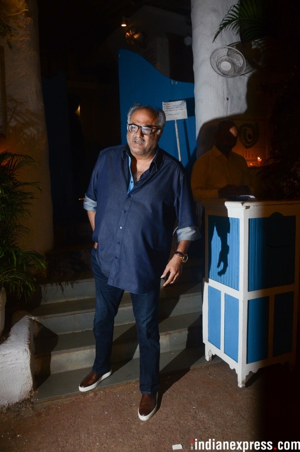 Boney Kapoor attends karan johar bash
