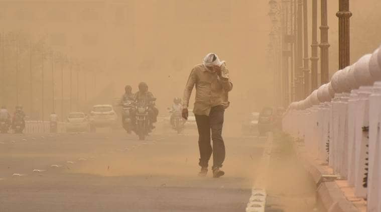 Dust Storms Worsen India S Air As Part Of Deadly ‘new Normal India News The Indian Express