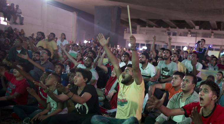 Scene in Cairo after Egypt's loss to Russia at the World Cup