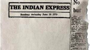 A blank editorial: How The Indian Express protested censorship during Emergency