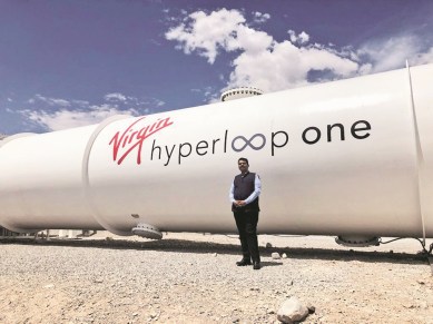 Virgin Hyperloop One, Mumbai-Pune Hyperloop, Hyperloop India