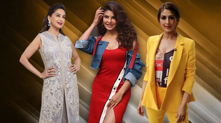 Jacqueline Fernandez, madhuri dixit, sonali bendre, fashion, fashion live updates, indian express, indian express news