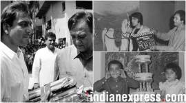 sanjay dutt unseen photos with family