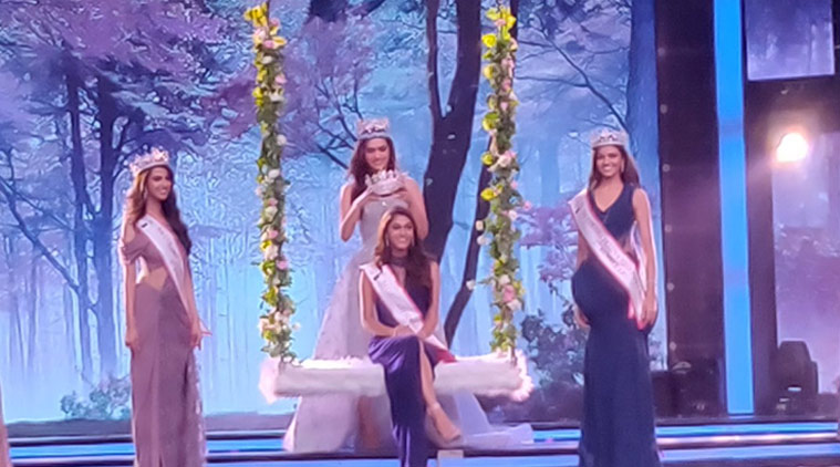 Image result for Tamil Nadu's Anukreethy Vas crowned Miss India 2018