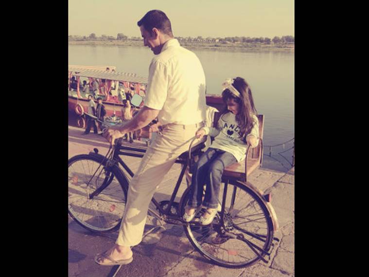 Akshay Kumar with Nitara