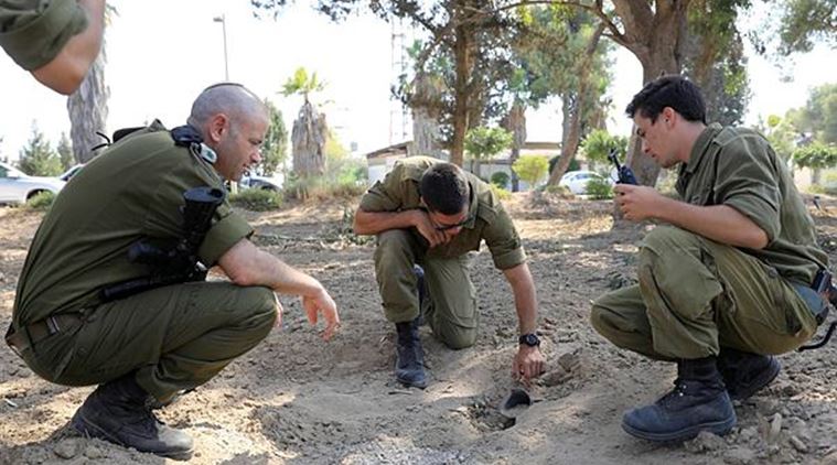 Israel strikes Hamas after heavy rocket attacks from Gaza